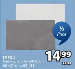 JYSK EMPOLI Area rug offer