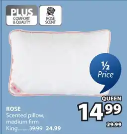 JYSK ROSE Scented pillow, medium firm offer