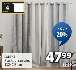 JYSK BURKE Blackout curtain offer