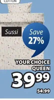 JYSK Sussi DUVET COVER SET offer