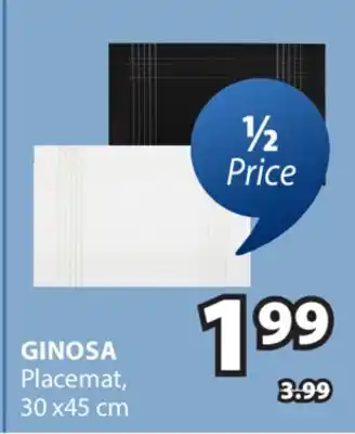 JYSK GINOSA Placemat offer