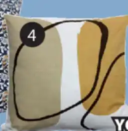 JYSK POPPEL Printed throw cushion cover offer