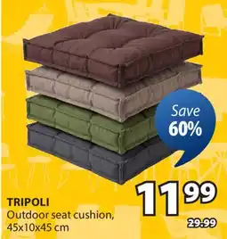 JYSK TRIPOLI Outdoor seat cushion offer