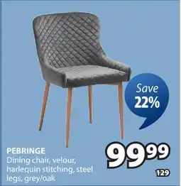 JYSK PEBRINGE Dining chair offer