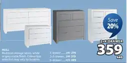 JYSK HULL Bedroom storage series offer