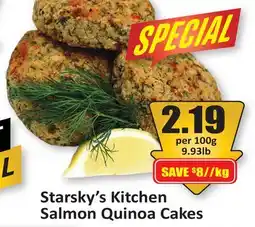 Starsky Starsky's Kitchen Salmon Quinoa Cakes offer