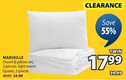 JYSK MARSEILLE Duvet & pillow set offer