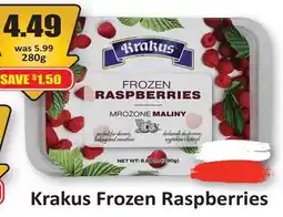 Starsky Krakus Frozen Raspberries offer