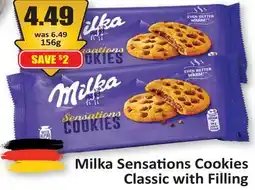 Starsky Milka Sensations Cookies Classic with Filling offer