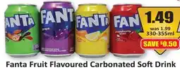 Starsky Fanta Fruit Flavoured Carbonated Soft Drink offer