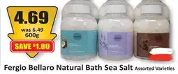 Starsky Fergio Bellaro Natural Bath Sea Salt offer
