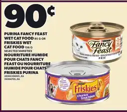 Independent City Market PURINA FANCY FEAST WET CAT FOOD, 85 G OR FRISKIES WET CAT FOOD, 156 G offer