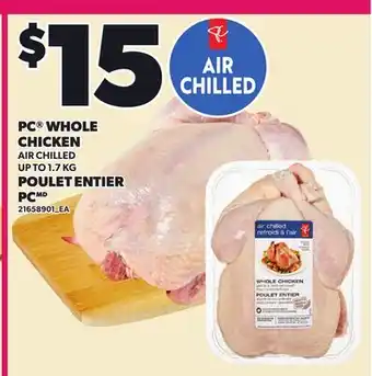 Independent City Market PC WHOLE CHICKEN, UP TO offer