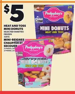 Independent City Market HEAT AND TOSS MINI DONUTS offer