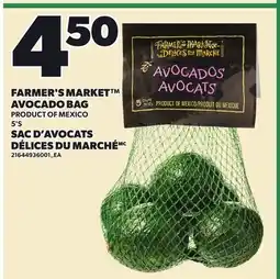 Independent City Market FARMER'S MARKET AVOCADO BAG, 5'S offer
