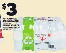 Independent City Market PC NATURAL SPRING WATER offer