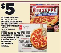 Independent City Market PC WOOD-FIRED PIZZA 366-413 G OR DR OETKER GIUSEPPE RISING CRUST OR THIN CRUST PIZZA 480-785 G offer