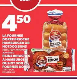 Independent City Market LA FOURNÉE DORÉE BRIOCHE HAMBURGER OR HOTDOG BUNS offer