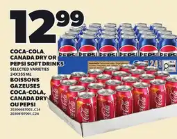Independent City Market COCA-COLA, PEPSI, CANADA DRY OR PEPSI SOFT DRINKS offer