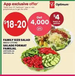 Independent City Market FAMILY SIZE SALAD, 665 G-1.173 KG offer