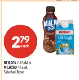 Shoppers Drug Mart NEILSON CREAM or MILK2GO offer