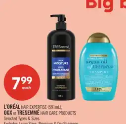 Shoppers Drug Mart L'ORÉAL HAIR EXPERTISE (591mL), OGX or TRESemmé Hair Care Products offer