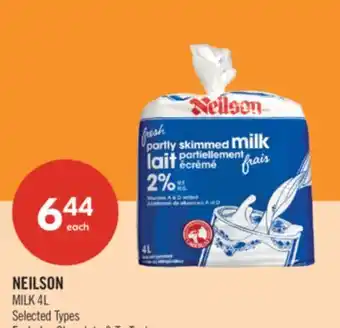Shoppers Drug Mart NEILSON MILK offer