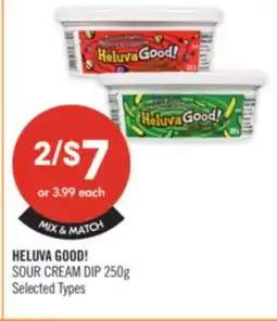 Shoppers Drug Mart HELUVA GOOD! SOUR CREAM DIP offer