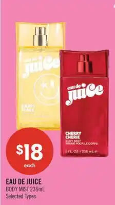 Shoppers Drug Mart EAU DE JUICE BODY MIST offer