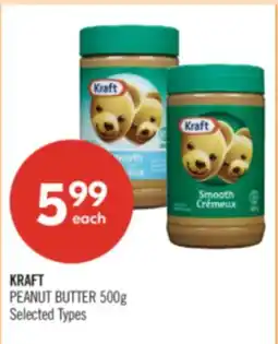 Shoppers Drug Mart KRAFT PEANUT BUTTER offer