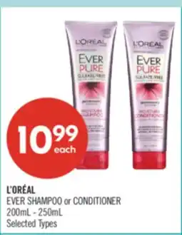 Shoppers Drug Mart L'ORÉAL EVER SHAMPOO or CONDITIONER offer