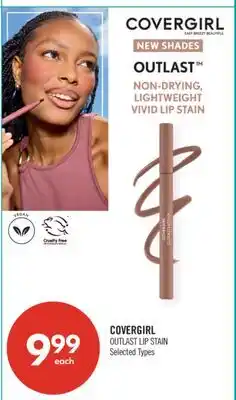 Shoppers Drug Mart COVERGIRL OUTLAST LIP STAIN offer
