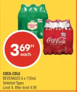 Shoppers Drug Mart COCA-COLA BEVERAGES offer