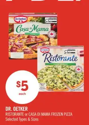 Shoppers Drug Mart DR. OETKER RISTORANTE or CASA DI MAMA FROZEN PIZZA offer