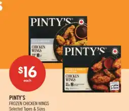 Shoppers Drug Mart PINTY'S FROZEN CHICKEN WINGS offer