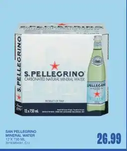 Wholesale Club MINERAL WATER offer