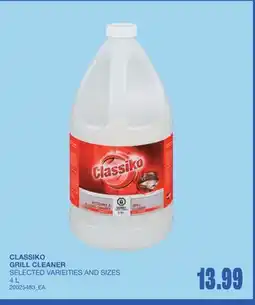 Wholesale Club GRILL CLEANER offer