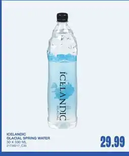 Wholesale Club GLACIAL SPRING WATER offer