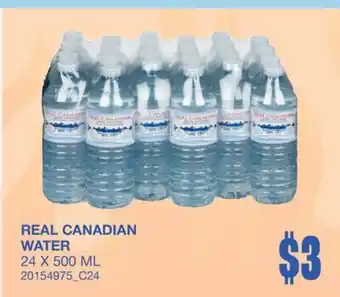 Wholesale Club WATER offer