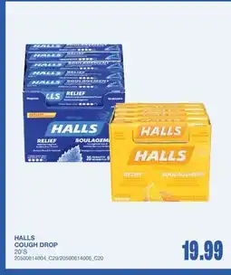 Wholesale Club COUGH DROP, 20'S offer