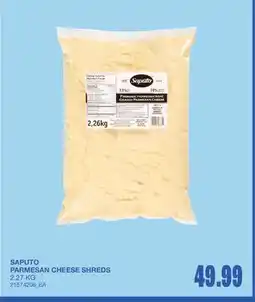 Wholesale Club PARMESAN CHEESE SHREDS offer