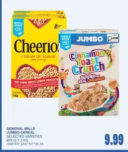 Wholesale Club JUMBO CEREAL, 825 G-1.3 KG offer
