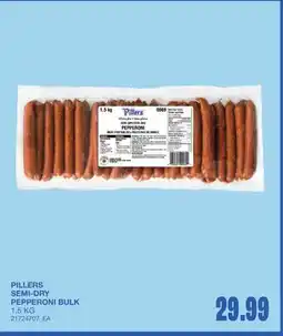 Wholesale Club SEMI-DRY PEPPERONI BULK offer
