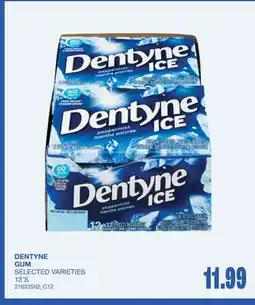 Wholesale Club DENTYNE GUM, 12'S offer