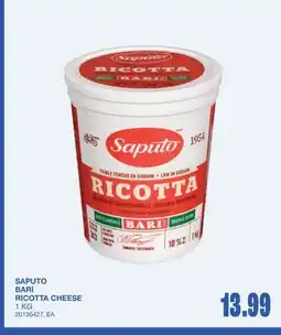Wholesale Club BARI RICOTTA CHEESE offer