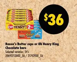 Wholesale Club BUTTER CUPS OR CHOCOLATE BARS, 24'S offer