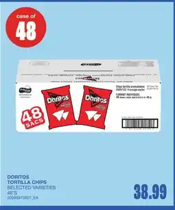 Wholesale Club TORTILLA CHIPS, 48'S offer
