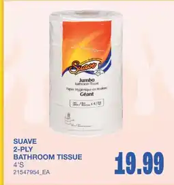Wholesale Club 2-PLY BATHROOM TISSUE, 4'S offer