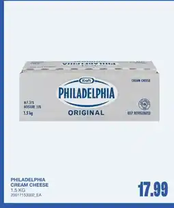 Wholesale Club CREAM CHEESE offer