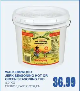 Wholesale Club JERK SEASONING HOT OR GREEN SEASONING TUB offer